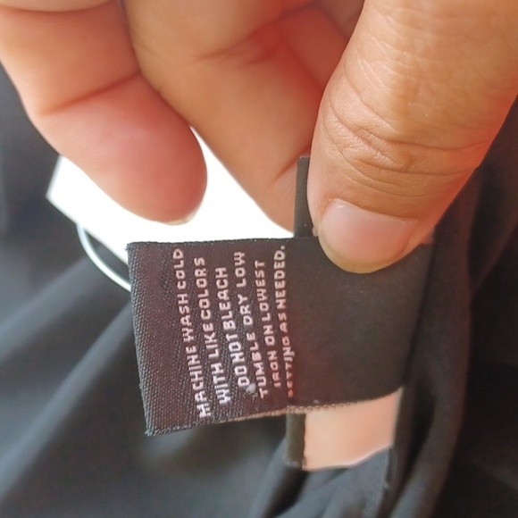 Studio 1940 Black dressy top, sz 14/16 - Picture 6 of 8